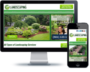 landscaping demo website
